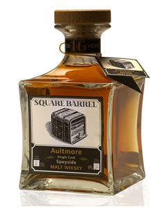 Square Barrel Whisky of Scotland