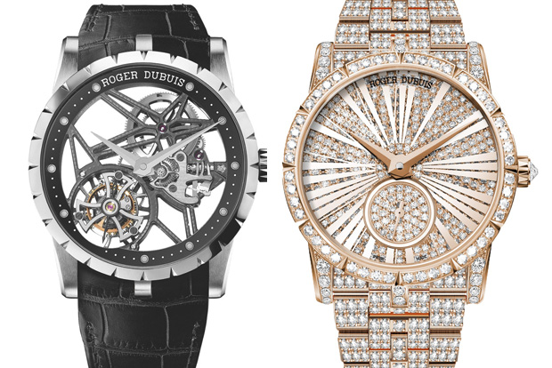 Our Roger Dubuis picks - MSRP (from the left) $338,000 and $340,000 respectively.