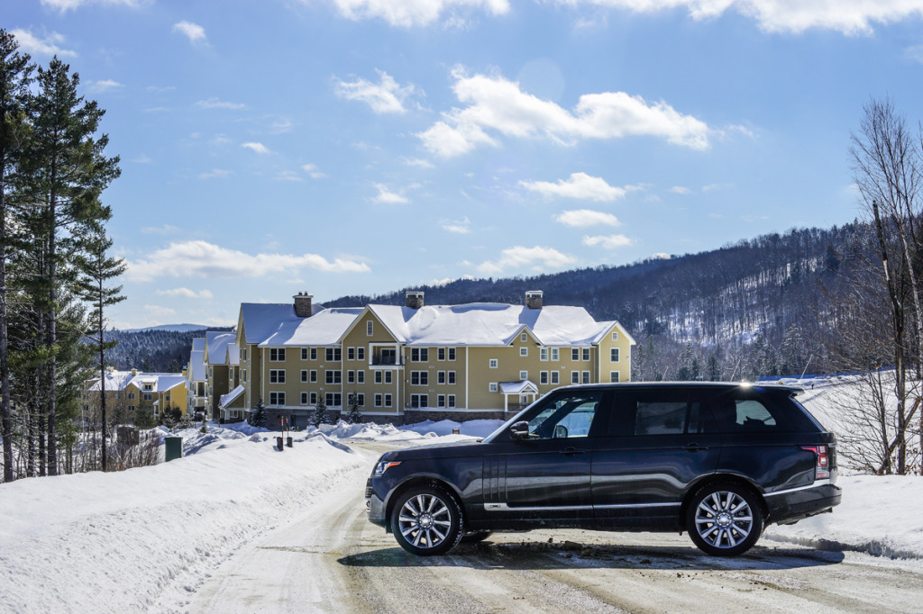 The 2015 Range Rover at Okemo Mountain Resort. 