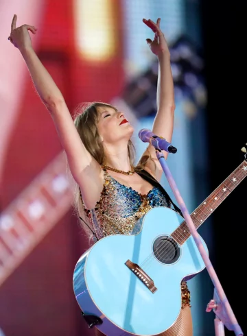Taylor Swift performs during the Era's Tour.